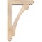 Ekena Millwork Legacy Arts and Crafts Smooth Bracket w/ Offset Brace, Douglas Fir, 5 1/2"W x 22"D x 34"H BKT0604X22X34LEC03SDF - alternate 4